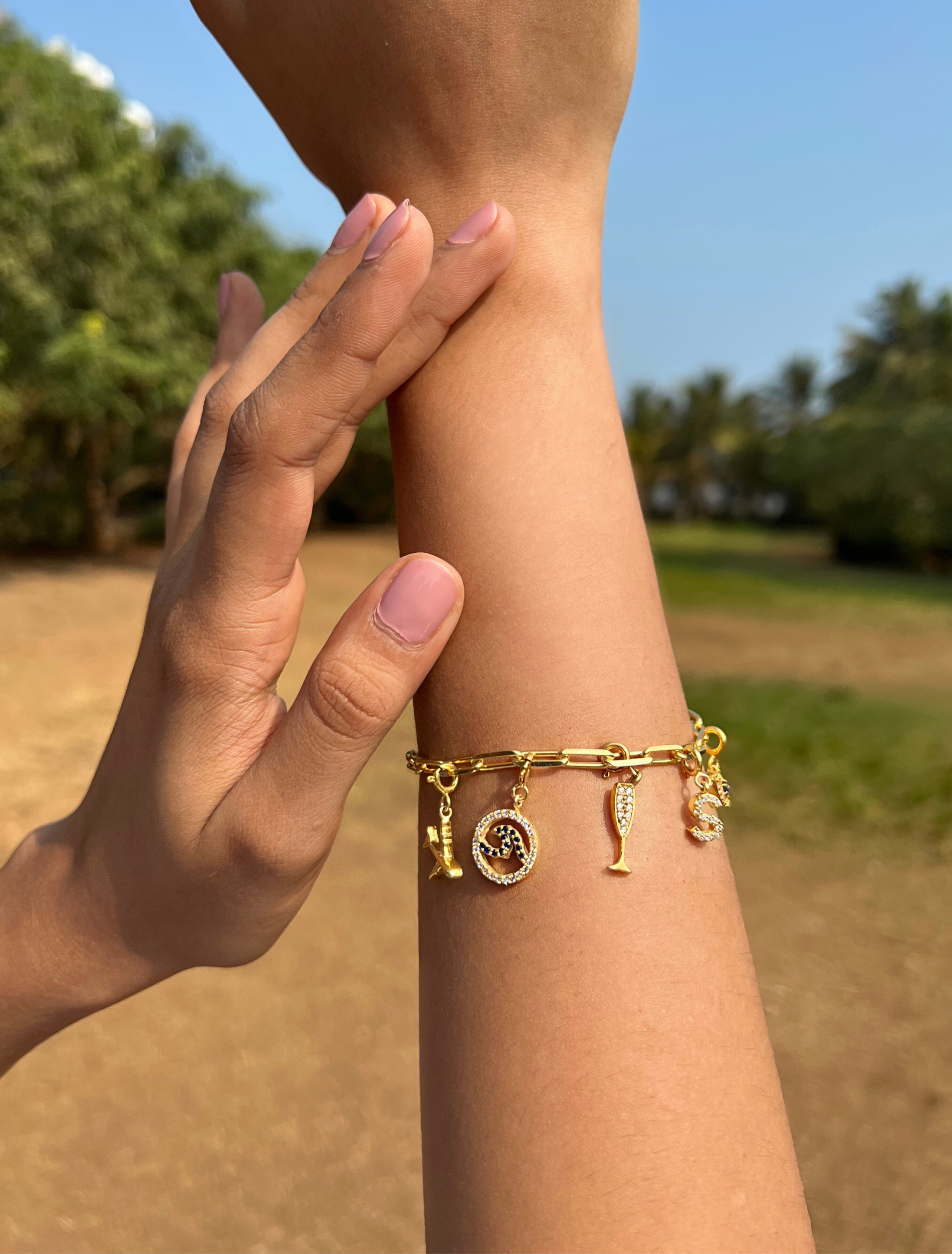 Build Your Own Paperclip Charm Bracelet