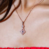 Gilded Petal Pendant