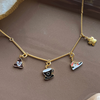 Coffee Run Charm Necklace