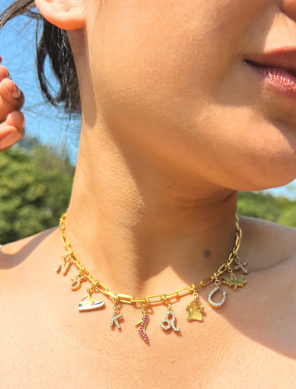 Build Your Own PaperClip Charm Necklace