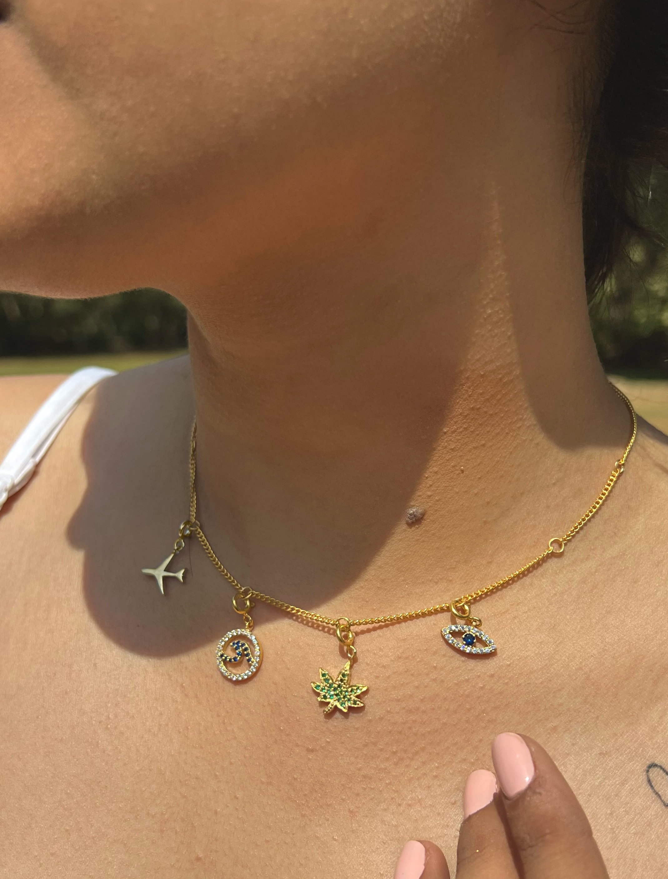 Free Spirit Charm Necklace - Main Image