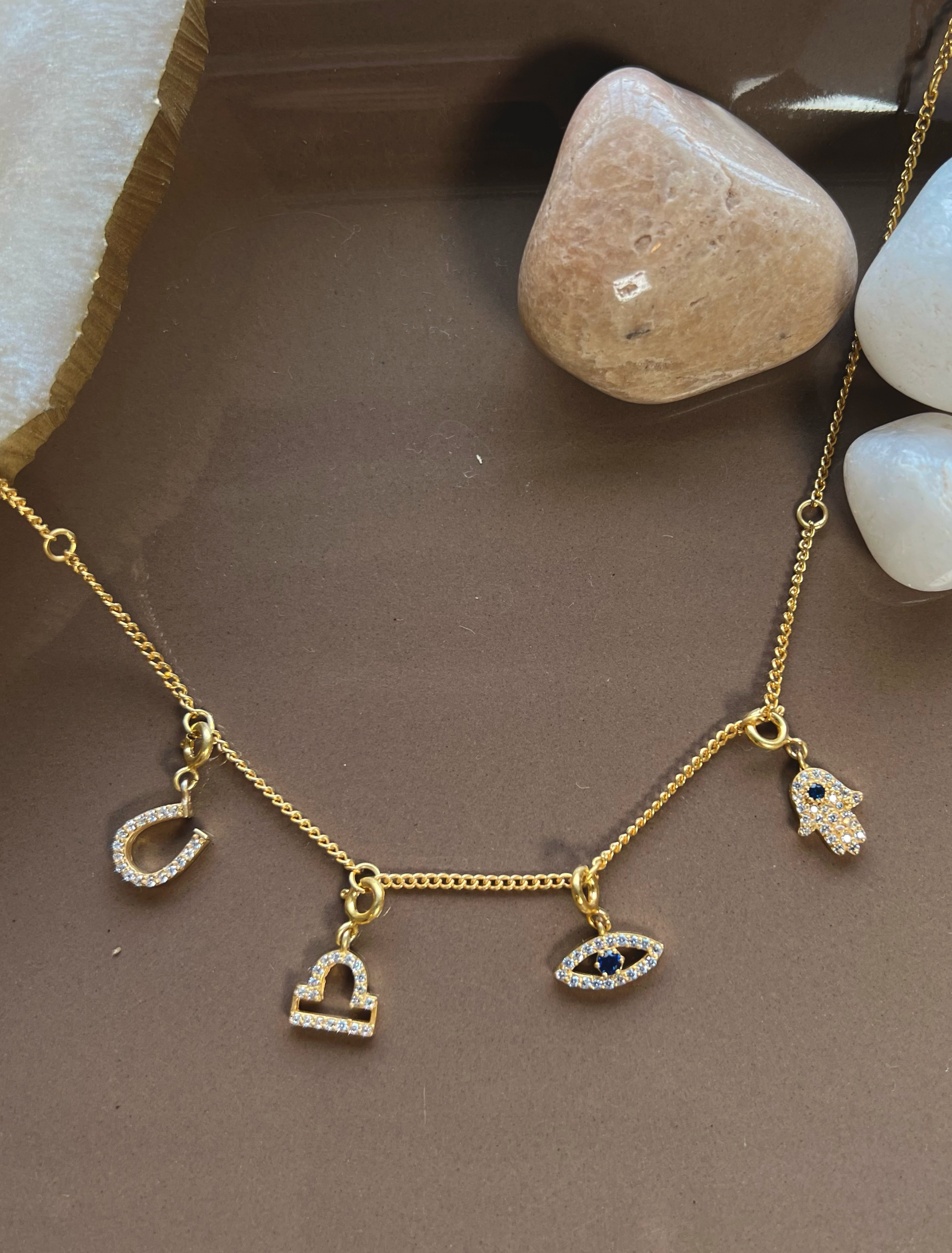 Lucky Girl Charm Necklace