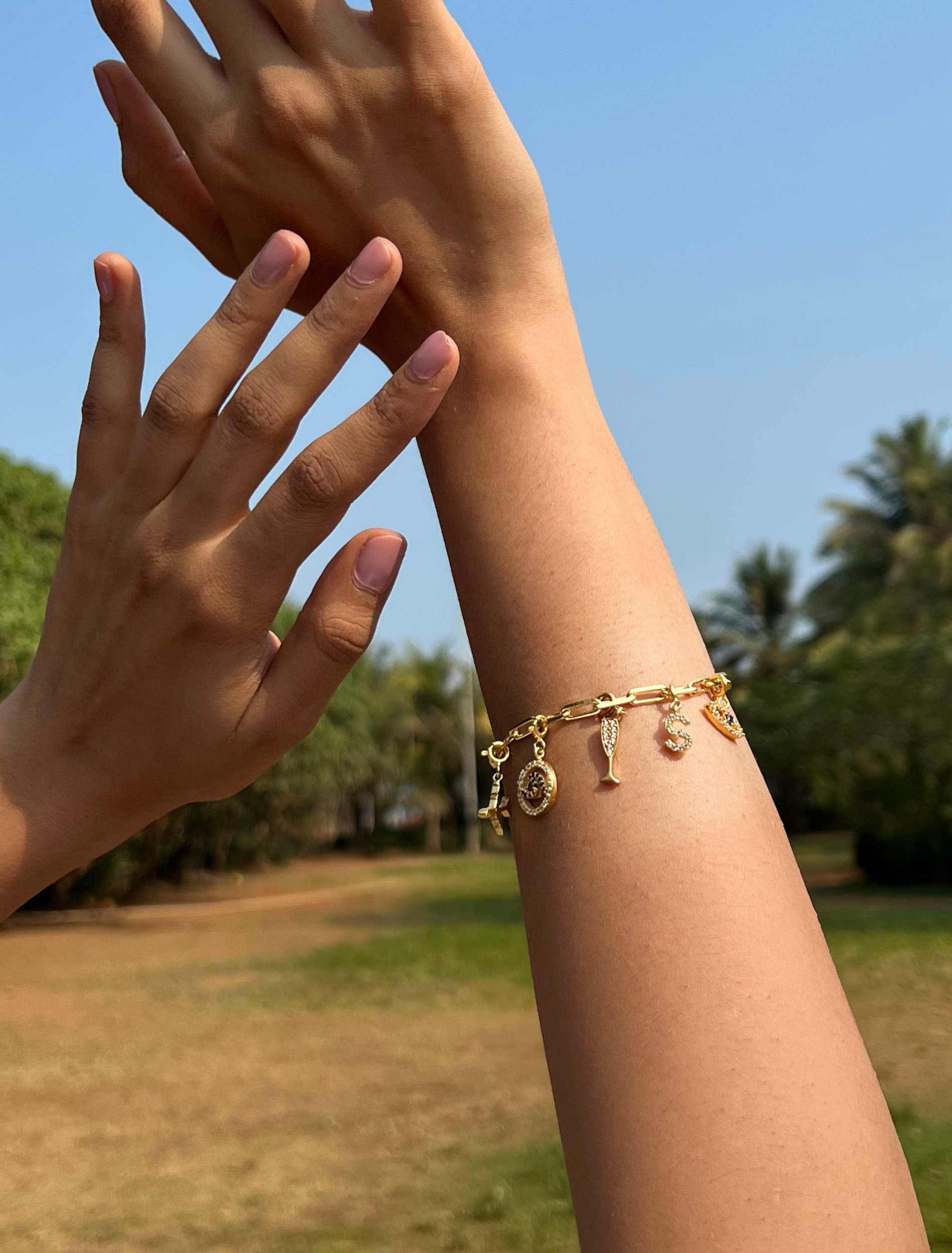 Build Your Own Paperclip Charm Bracelet