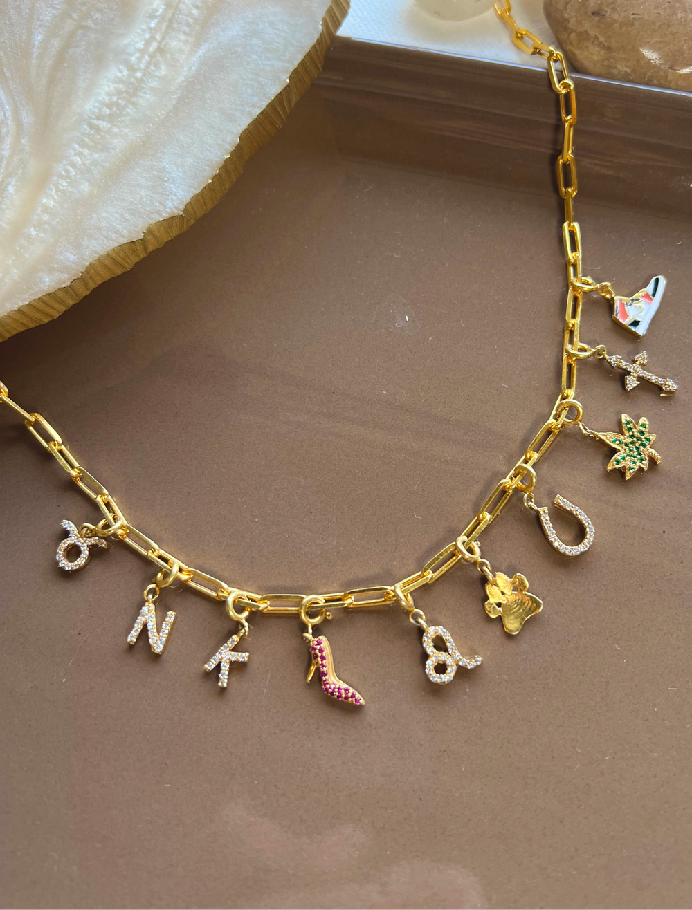 Build Your Own PaperClip Charm Necklace