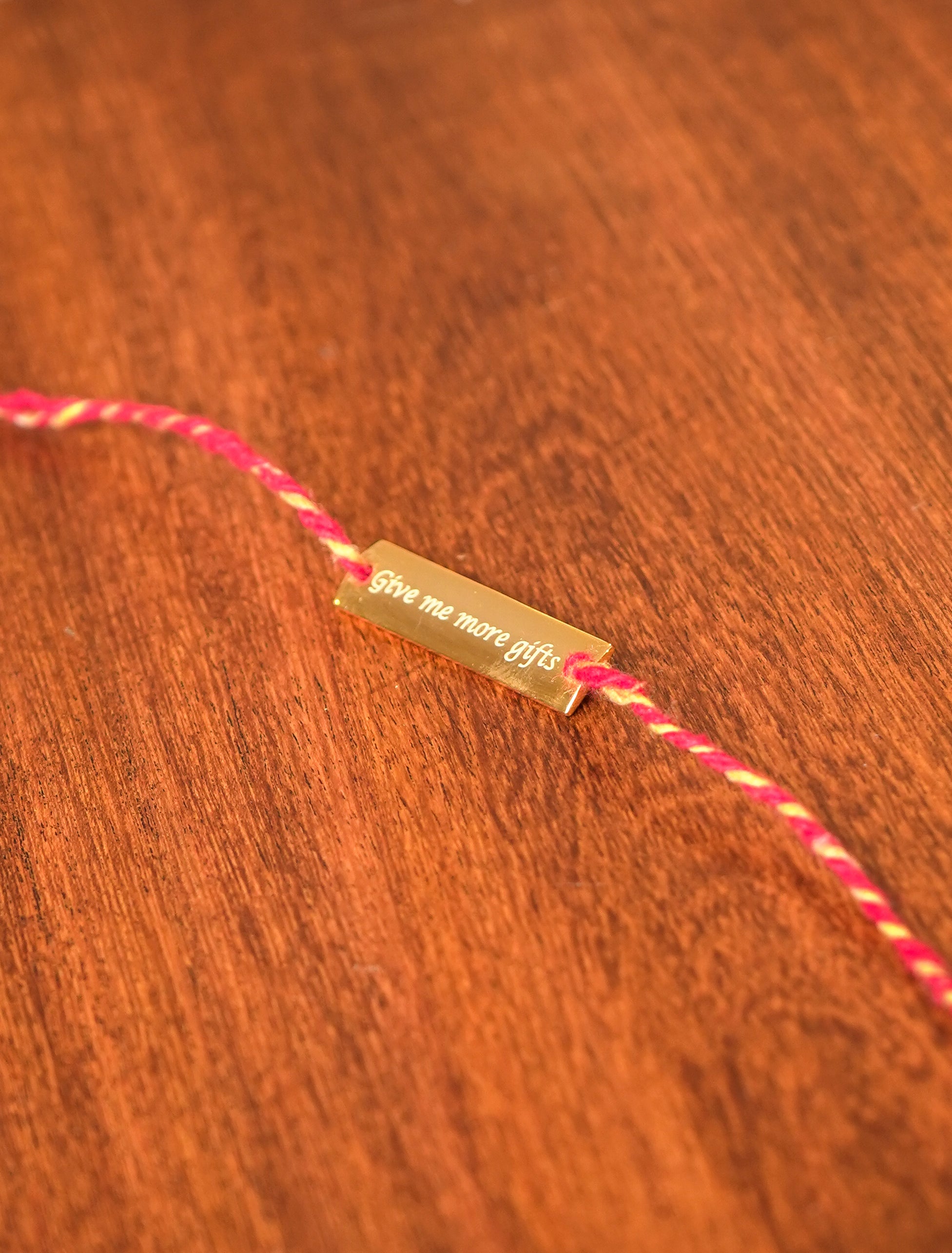 Engravable Bar Rakhi Hamper
