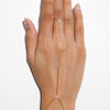 Lyra Minimal Hathphool – 925 Silver Hand Chain