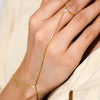 Lyra Minimal Hathphool – 925 Silver Hand Chain