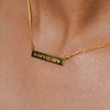 The Imprint - Engraveable Bar Pendant
