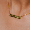 The Imprint - Engraveable Bar Pendant