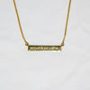 The Imprint - Engraveable Bar Pendant