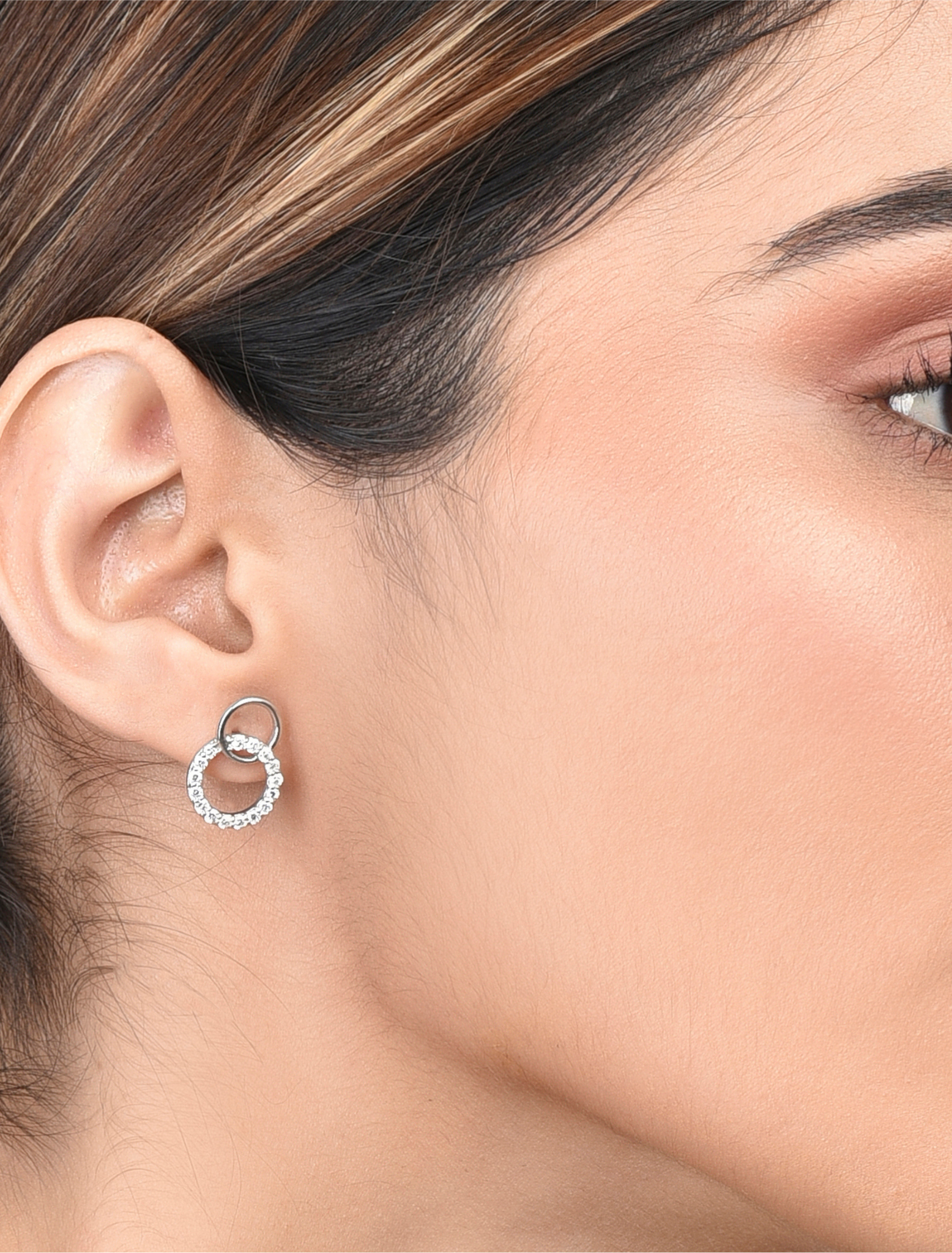 Buy Rose gold-toned Earrings for Women by CARLTON LONDON Online | Ajio.com