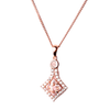 Gilded Petal Pendant