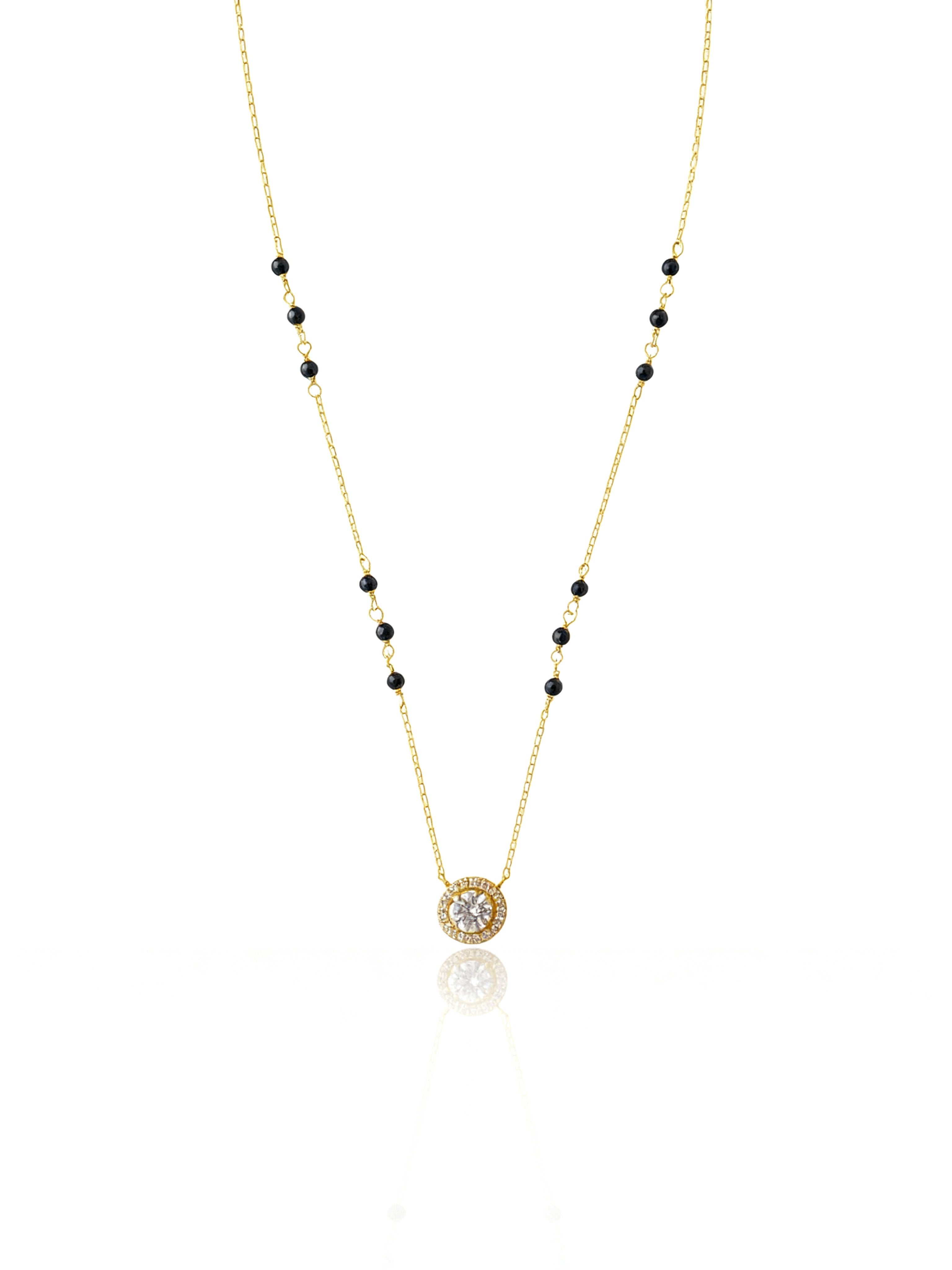 Radiant Solitaire Mangalsutra