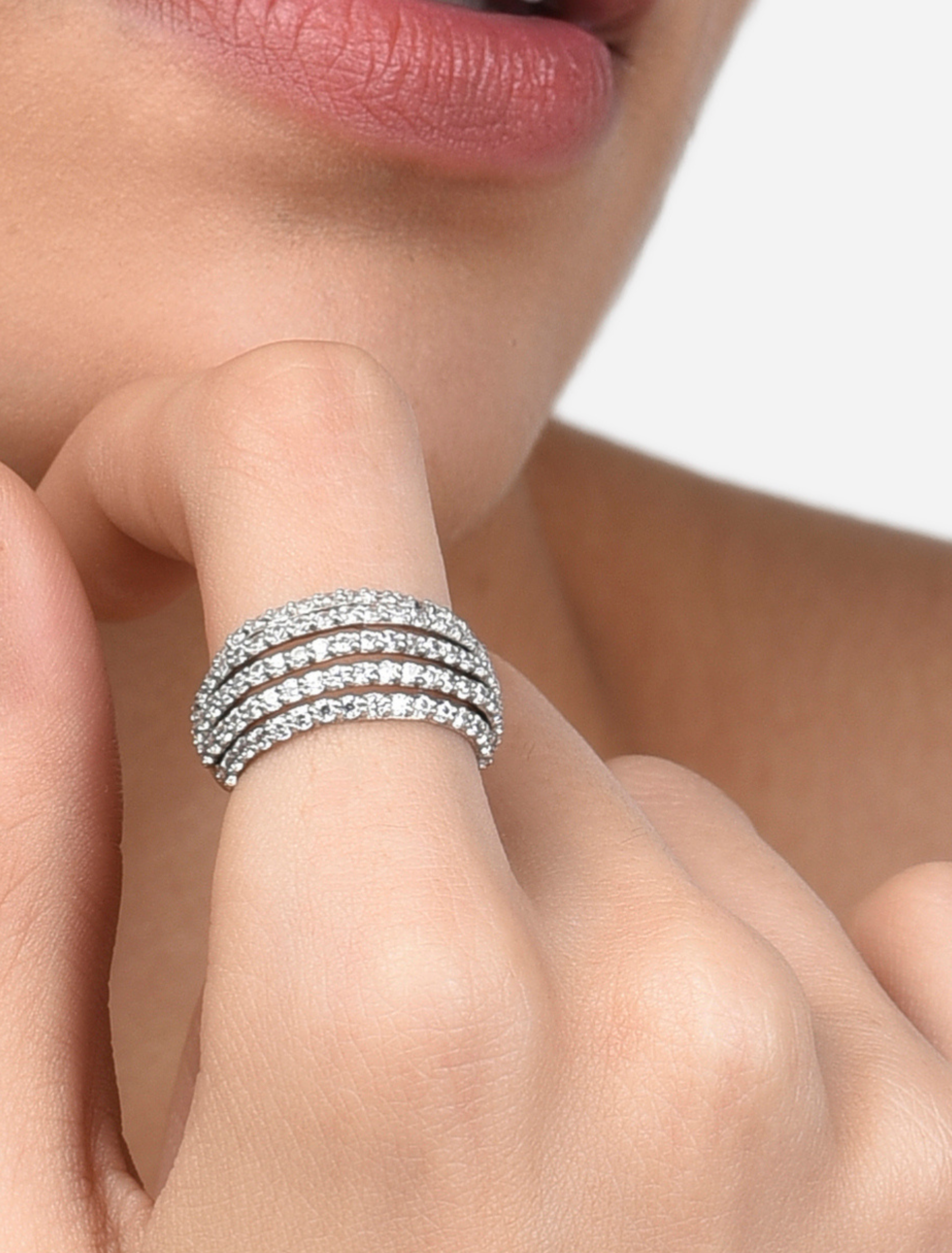 Pandora store chandelier ring