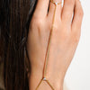 Lyra Minimal Hathphool – 925 Silver Hand Chain