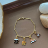 Coffee Run Charm Bracelet